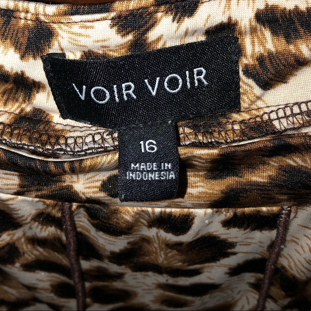 Leopard print dress